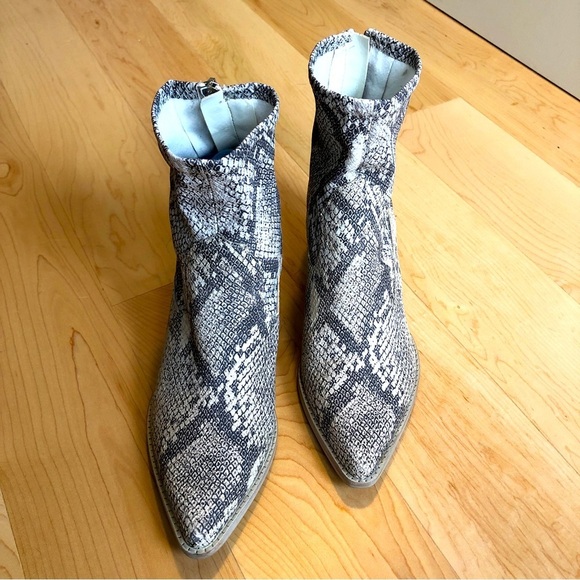 Dolce Vita Shoes - Dolce Vita Snake Print Ankle Boots